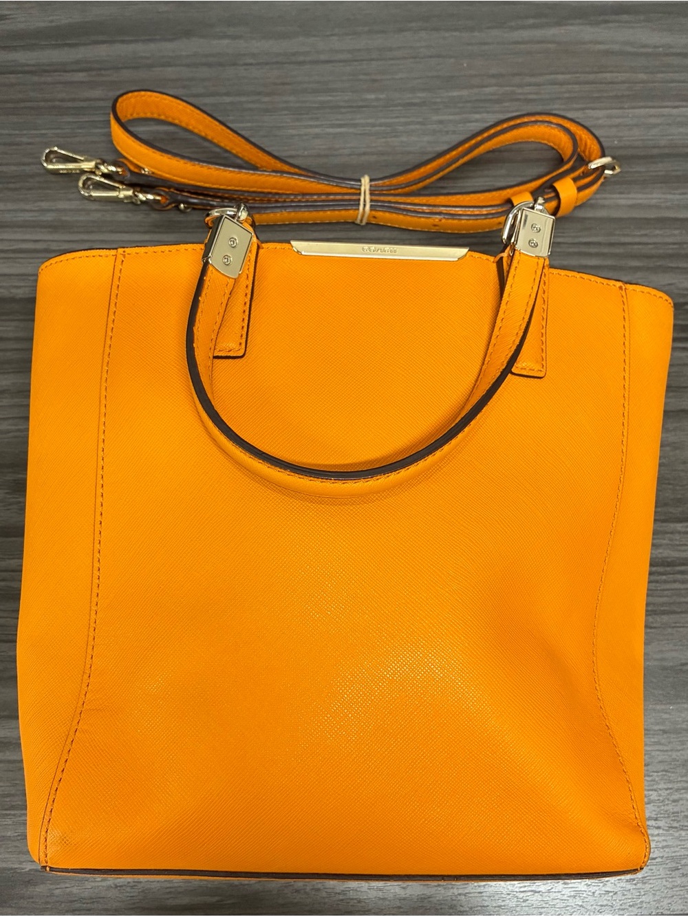 Coach Saffiano Leather North South Madison Tote Bag
